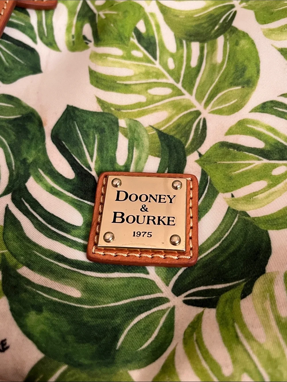 Dooney & Bourke canvas satchel